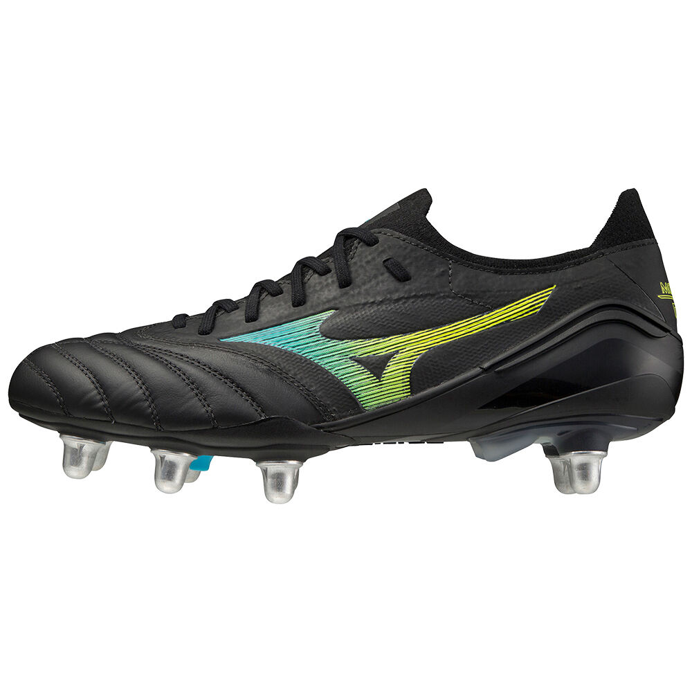 Scarpe Calcio Mizuno Morelia Neo Iii Beta Elite Si Uomo - Nere/Blu Verde Acqua - 07562-XGEB